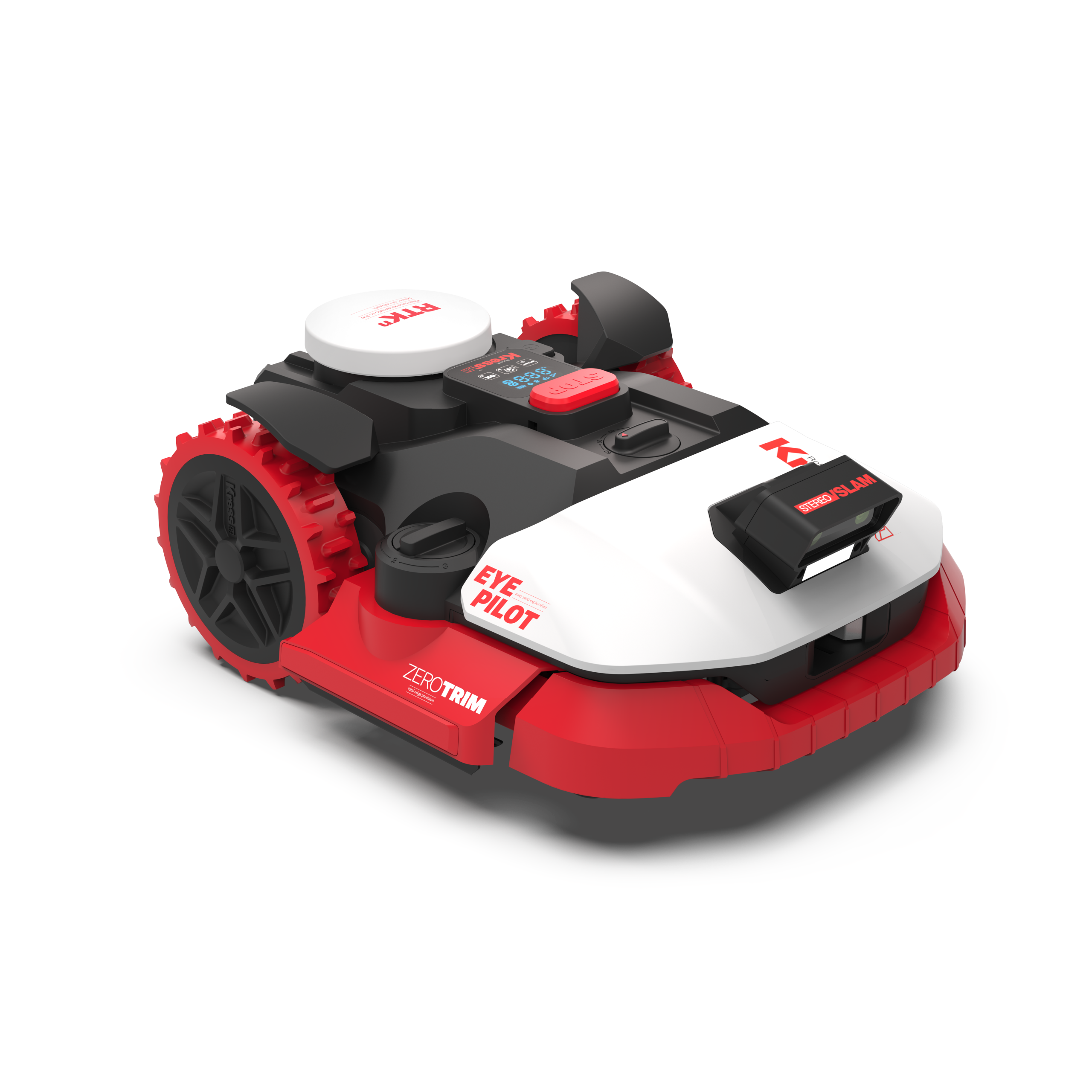 KRESS KR261E ROBOTGRÄSKLIPPARE UTAN 4G 1000M2 MED ZERO TRIM - Bild 2