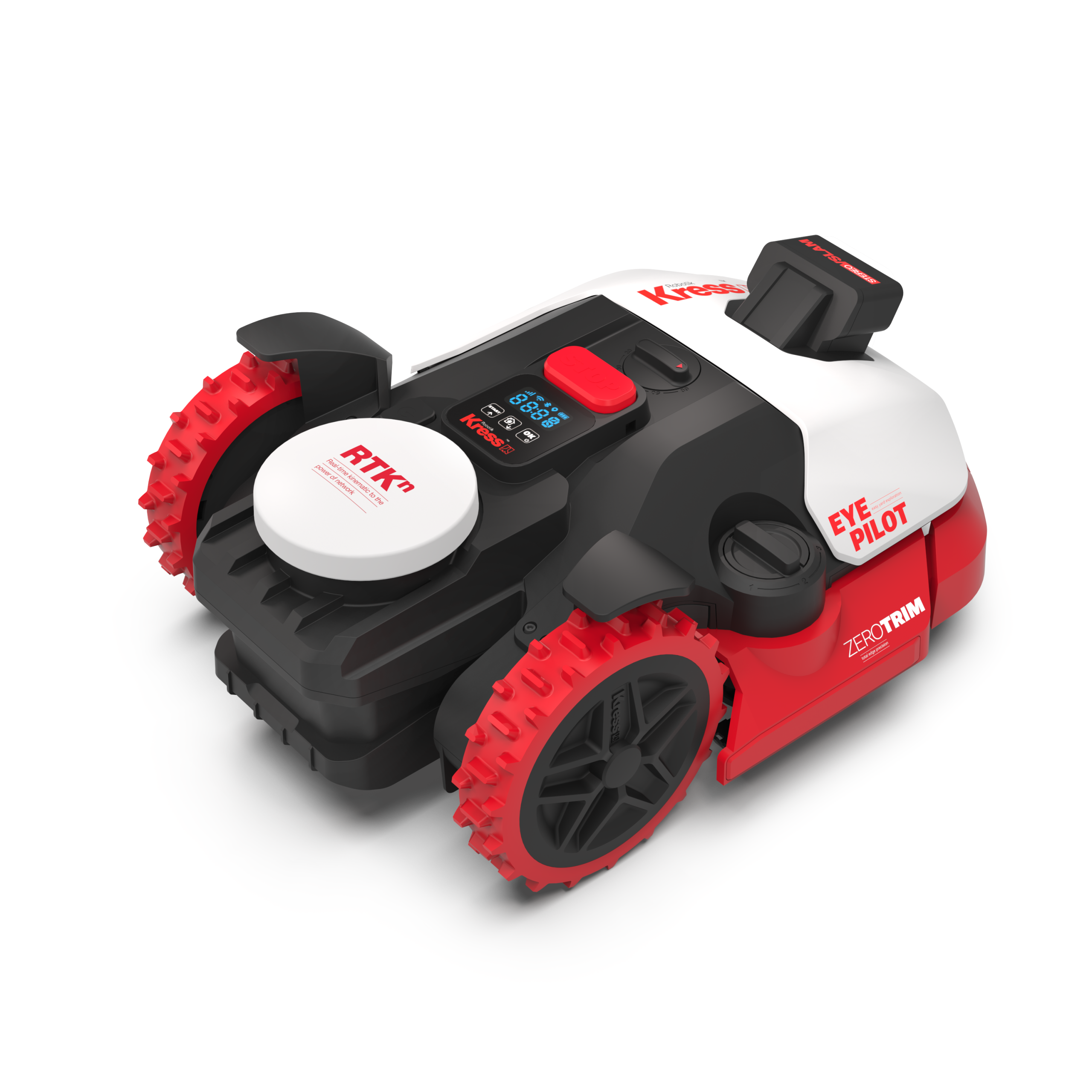 KRESS KR261E ROBOTGRÄSKLIPPARE UTAN 4G 1000M2 MED ZERO TRIM - Bild 4