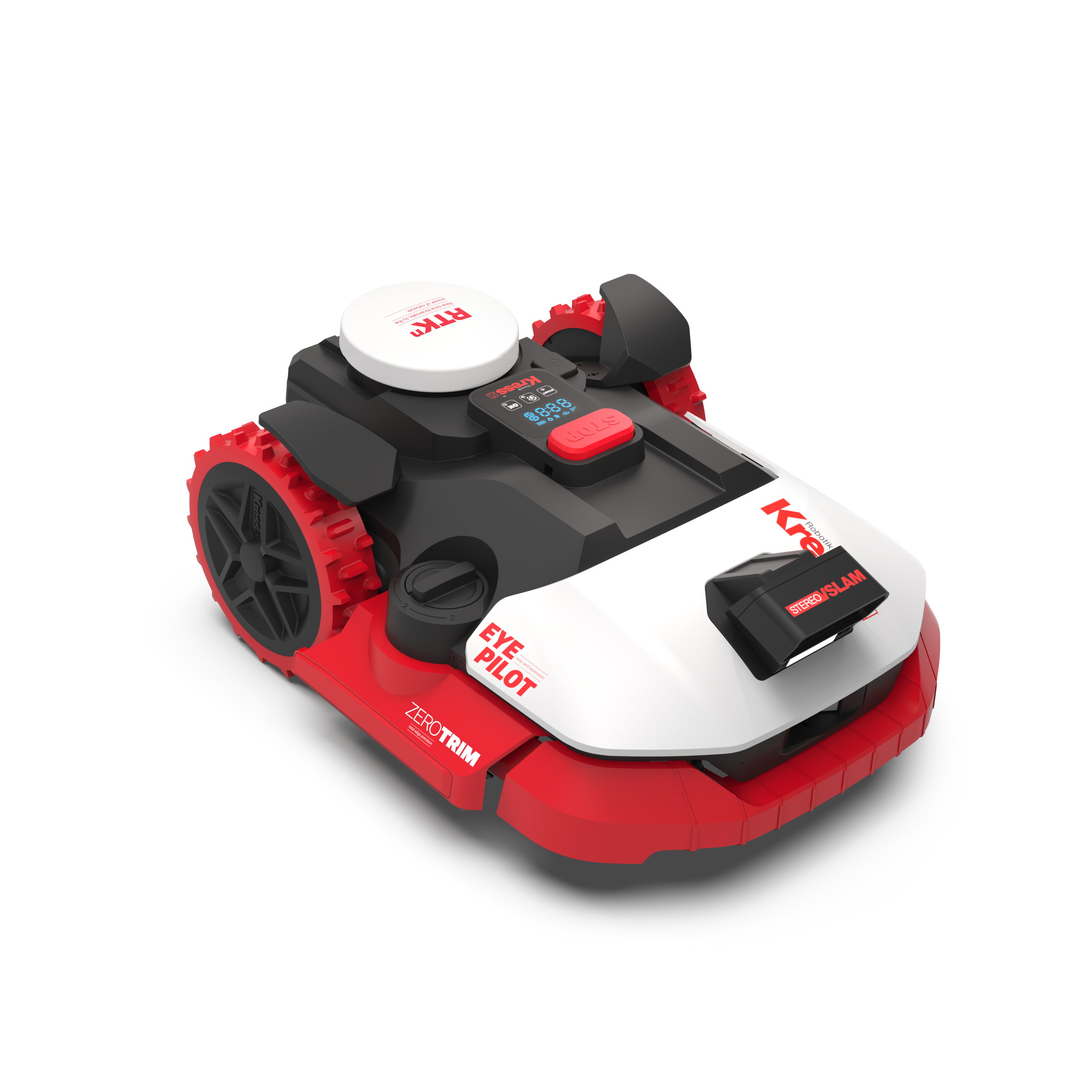 KRESS KR271E ROBOTGRÄSKLIPPARE 1500M2 MED 4G MED ZERO TRIM - Bild 4