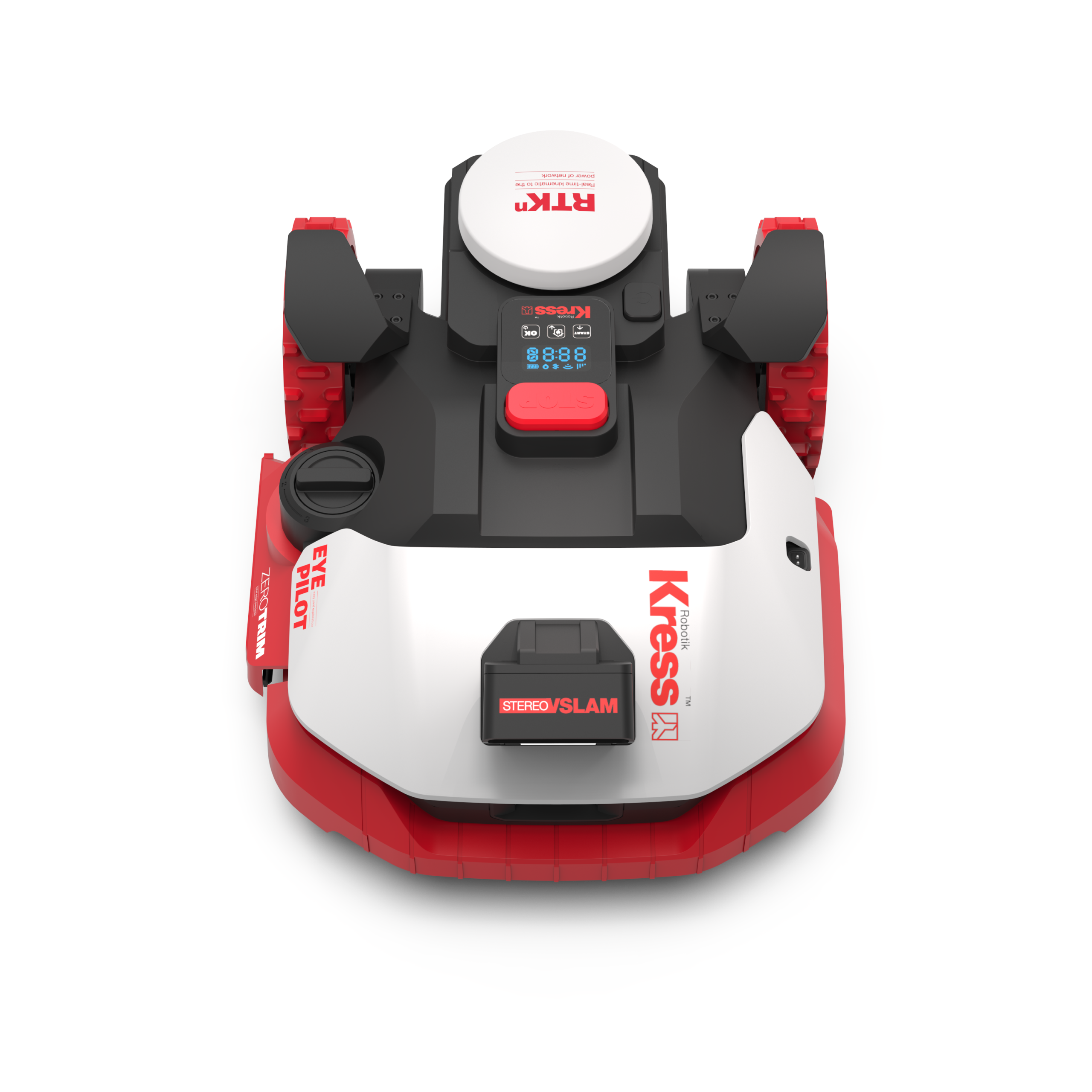 KRESS KR271E ROBOTGRÄSKLIPPARE 1500M2 MED 4G MED ZERO TRIM - Bild 3